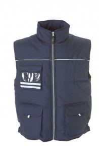 GILET- ENGLAND- TRAPUNTATO MULTITASCA CON PORTABADGE