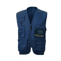 GILET- 450 - SPORT MULTITASCHE POLY/COT.