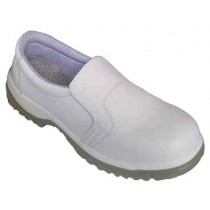 1/995 - MOCASSINO BIANCO S2 -MEDICO-ALIMENTARE-DIVISA INFERMIERISTICA-