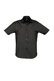 CAMICIA -BROADWAY- UOMO  STRETCH MANICA CORTA