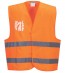 GILET -C475- ALTA VISIBILITA' CON PORTA BADGE