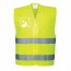 GILET -C475- ALTA VISIBILITA' CON PORTA BADGE